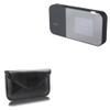 BoxWave Case Compatible with Inseego MiFi X PRO 5G UW - Elite Leather Messenger Pouch, Synthetic Leather Cover Case Envelope Design - Jet Black view 1