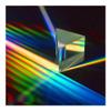 Microscope Rainbow Refraction 30x30x30/50/100/120/130/150/200mm Triangular Equilateral Prism Optical Science Experiment Quadratic(30x30x30x50mm) view 1