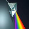 Microscope Rainbow Refraction 30x30x30/50/100/120/130/150/200mm Triangular Equilateral Prism Optical Science Experiment Quadratic(30x30x30x50mm) view 4