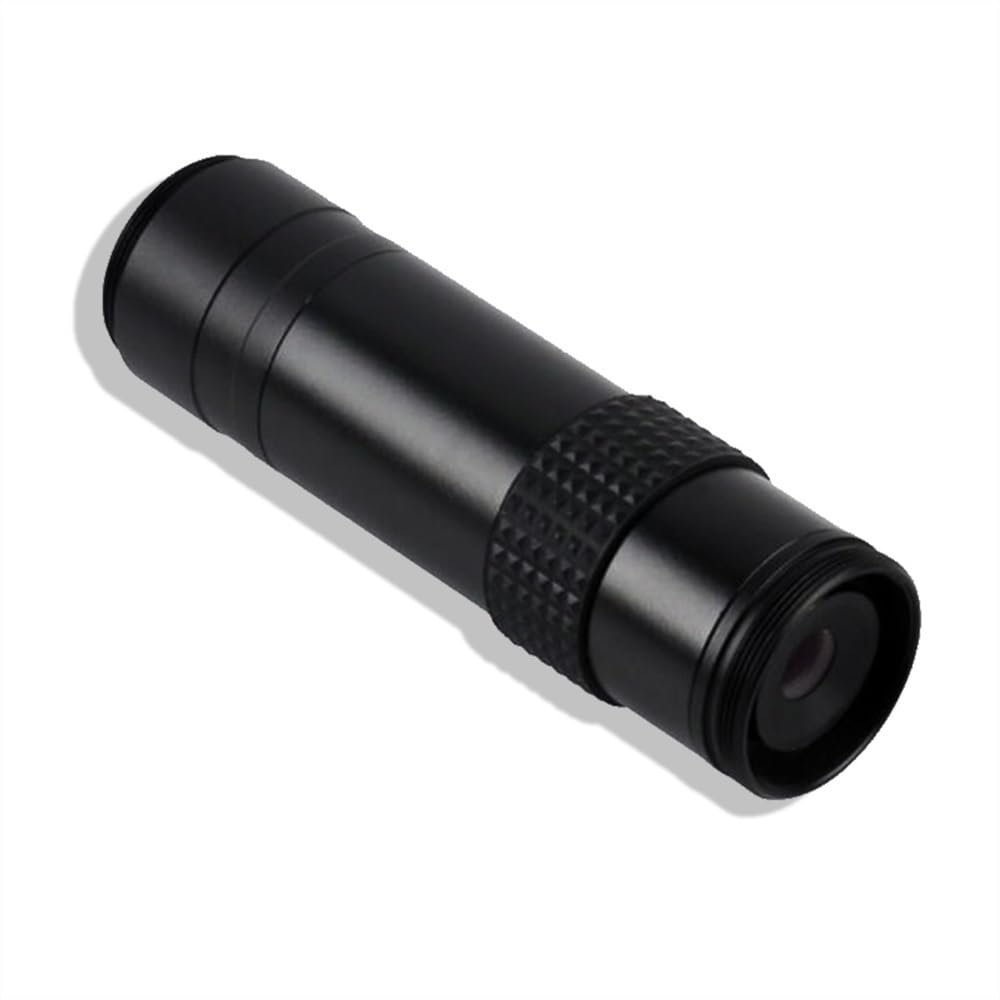 Lab Microscope Accessories M15 Monocular 100x Small Lens Continuous Zoom Adjustable Microscope Lens Industrial Vision Inspection Magnifying Glass(40mm)