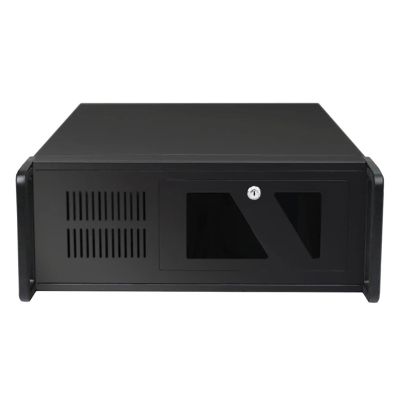 Boartechs Rackmount 4U ATX Industrial Control Chassis Case Support 3x5.25 1x3.5 External Bay Redundant Powersupply L=450mm IPC Case(IPC610AX)