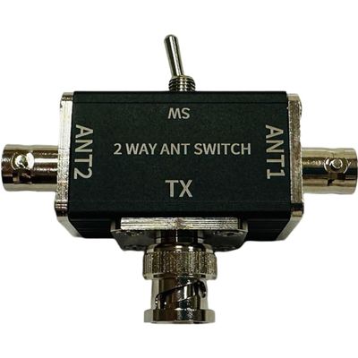 2 Way CB/HAM Antenna Coax Switch 100W 1-30MHz Optional SO239/BNC Connector (BNC)