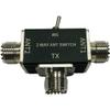 2 Way CB/HAM Antenna Coax Switch 100W 1-30MHz Optional SO239/BNC Connector (SO239) view 1