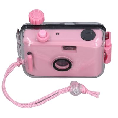 35MM Film Camera, Reusable Film Camera with Waterproof Case, Lightweight Film Camera for Photo Shoot (Light Pink)