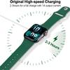 for Apple Watch Charger Magnetic Fast Charging Cable [Portable] Magnetic Wireless Charging Compatible with iWatch Series Ultra/10/9/8/7/6/SE/SE2/5/4/3-[6.6FT/2M] White view 3