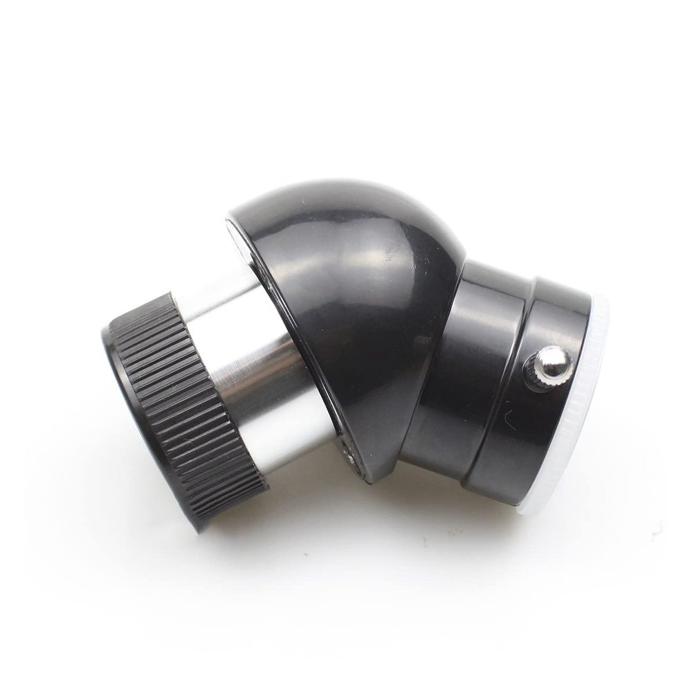1.25 Inch Metal Mirror 1.25" 45 Degree Correct-Image Prism for Refractor for Astronomy Telescope 31.7mm