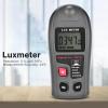 Digital Luxmeter, LCD Display Light Meter Digital Illuminance Meter, Digital Illuminance Light Meter Tester, Range up to 200 000 Lux, for Plants, Car Headlights, Home & Office view 2