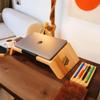 asrincodesigns Personalized Wooden Desk Organizer for Trader, Trading Room Decor, Desk Decor, Custom Laptop Stand, Investor Gift, Entrepreneur Gift, Crypto view 2