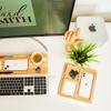 asrincodesigns Personalized Wooden Desk Organizer for Trader, Trading Room Decor, Desk Decor, Custom Laptop Stand, Investor Gift, Entrepreneur Gift, Crypto view 4