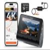 A800S Dash Cam+UP02 Hardwire Kit+256GB SD Card 4K Dash Cam with ADAS Built GPS & 5GHz WiFi 24H Parking Mode Time-Lapse Recording Super Night Vision view 1