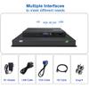 15.6 Inch Industrial 10-Point Touch Monitor Open Frame, HDMI/VGA/DVI Interface, Built-in Speakers, Capacitive Touch Screen Technology Metal Frame (Touchscreen, 15.6) view 3