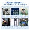 15.6 Inch Industrial 10-Point Touch Monitor Open Frame, HDMI/VGA/DVI Interface, Built-in Speakers, Capacitive Touch Screen Technology Metal Frame (Touchscreen, 15.6) view 4