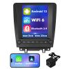 9.7 Inch IPS Touchscreen Android 12 Car Stereo for Ford Mustang 2010-2014 with Wireless CarPlay & Android Auto 2+32GB Car Radio, Support GPS, WiFi 6, Bluetooth,5.4, FM Radio, Backup Camera, SWC, USB view 1