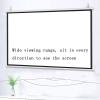 Hoiweqr 30" 40" 50" 60" 72" Projector Screen 16:9/4:3 Portable Projector Movies Screens for Home Theater Outdoor Indoor, Manual Pull Down Projector Screen, Hanging 4K HD Movie Screen(Black 16:9,40in) view 3