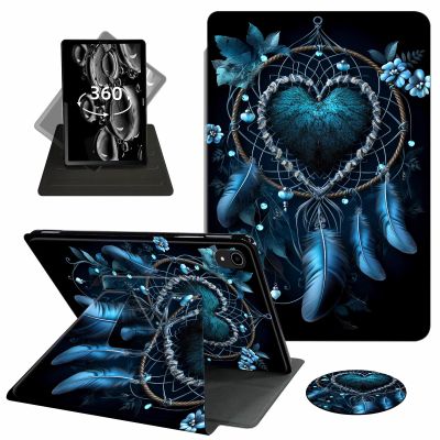 ACWDMKH for iPad 10th Generation Case 2022,for iPad 10.9 Inch Case,360 Degree Rotating Swivel PU Leather Stand Flip Folio Cover with Auto Wake/Sleep,Blue Dream Catcher