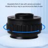 CTV Microscope Adapter for Trinocular Stereo Microscope CTV Lens Adapter CTV Microscope Lens CCD Camera Interface Adapter C Mount Adapter Microscope Accessory (0.5X) view 3