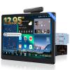 12.95" QLED Touchscreen Single & Double DIN Android AI Car Stereo, with Dashcam, Emergency Lock, 8G+128G in-Dash Navigation, 7.1.2-Ch Audio, 4V RCA, HDMI in, 4G LTE, Wireless CP&AA, ADS Protocol view 1