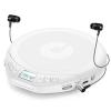 Gueray CD Player Portable CD Dsicman: with Earphones for Car with Anti-Skip Shockproof with LCD Display Support PROG Memory Repeat Function (White) view 1
