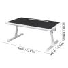 Adjustable Laptop Stand for Couch - Large Lap Desk Bed Table Tray, Desk Accessories Organizers for Reading Drawing Eating - Height Angle Adjustable Lap Desks view 2