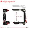 Adjustable Foldable Camera Half Cage,Height & Angle Adjustable with SY38 Quick Release Plate,Compatible with SY22 SY38 SY50 Quick Release System.Universal Fit for DSLR Mirrorless Cameras.SY38-V3802 view 3