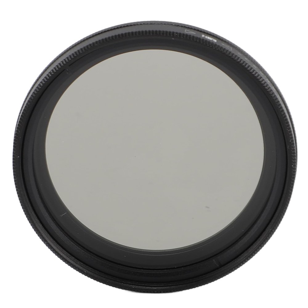 Adjustable ND2 ND400 Lens Filter Camera Lens Filter Variable Density Filter with Rotating Frame, Shock Proof Tempered Optical Glass and Aluminum Alloy Frame for Outdoor
