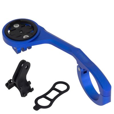 CZMYCBG Bike Computer Mount, Bike GPS Computer Camera Light Mount Holder, Universal Bike Computer Mount for GPS Devices and Action Cameras(G Blue)