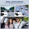 10.1 Inch Full Screen Driving Camera 170 Wide Angle Dash Recorder Rear View Camera Loop Recording Parking Monitoring Night Dash Cam Alternative view 3