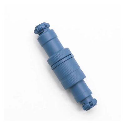 Chunsu Colored GX16 4Pin Connector 1Set 13Colors for Mechanical Keyboard Cable GX16 Plug Male and Female(Wsteland Blue)
