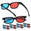 BELLIFFY 10pcs Red- Viewing Glasses for Boys and Girls and Adults Compatible with Tvs Monitors and Projectors for Movies and Games Lightweight and Comfortable Design view 1