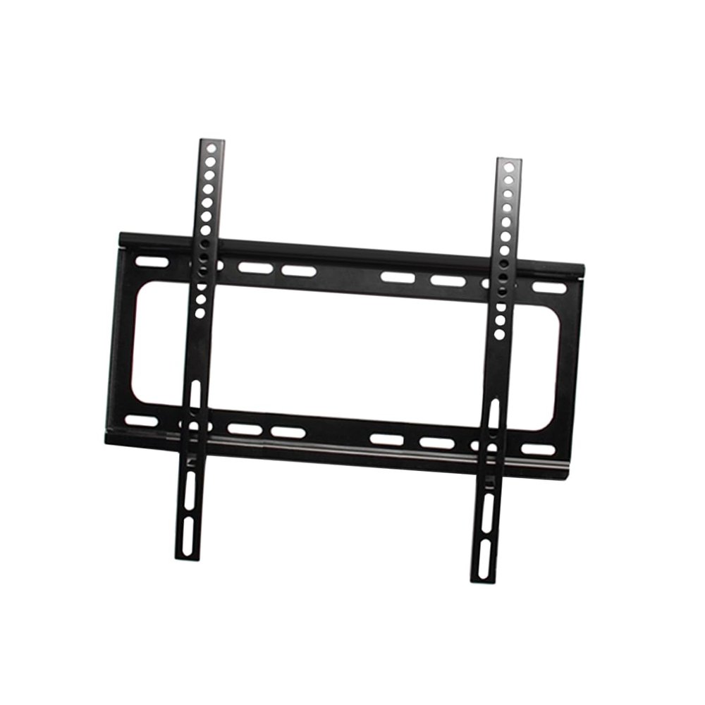 Mikikit 32-60 Inches Bracket Tv Wall Mount Black Universal Tv Bracket Made of Sturdy Materials