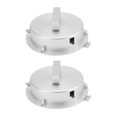 2 Pcs NAB HUB Adapter for 10-12 Inch NAGRA T TI QGB Reel To Reel Tape, Aluminum Alloy Nab Reel Hub Adapter