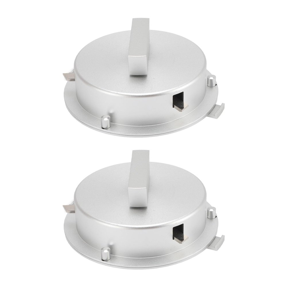 2 Pcs NAB HUB Adapter for 10-12 Inch NAGRA T TI QGB Reel To Reel Tape, Aluminum Alloy Nab Reel Hub Adapter