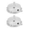 2 Pcs NAB HUB Adapter for 10-12 Inch NAGRA T TI QGB Reel To Reel Tape, Aluminum Alloy Nab Reel Hub Adapter view 1