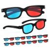 HOMOCONO 10 Pack Stereoscopic Glasses for Computer Home Theater Red Blue 3D Viewing Glasses view 1