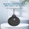 Case for Google Nest Temperature Sensor (2nd gen), Soft Silicone Protective Portable Scratch Shock ResistantBlack view 2
