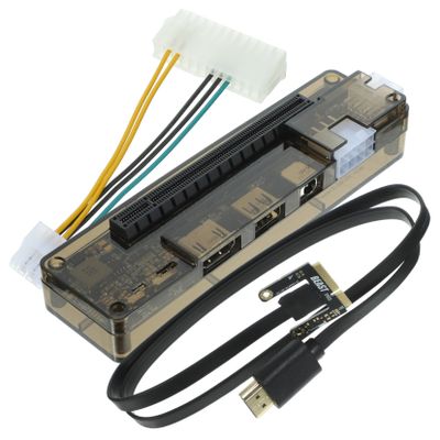 DirectNine Basics External Laptop Graphics Card Dock Pci Adapter Portable for Gaming PCB Construction Easy Setup Supports up to Random Style