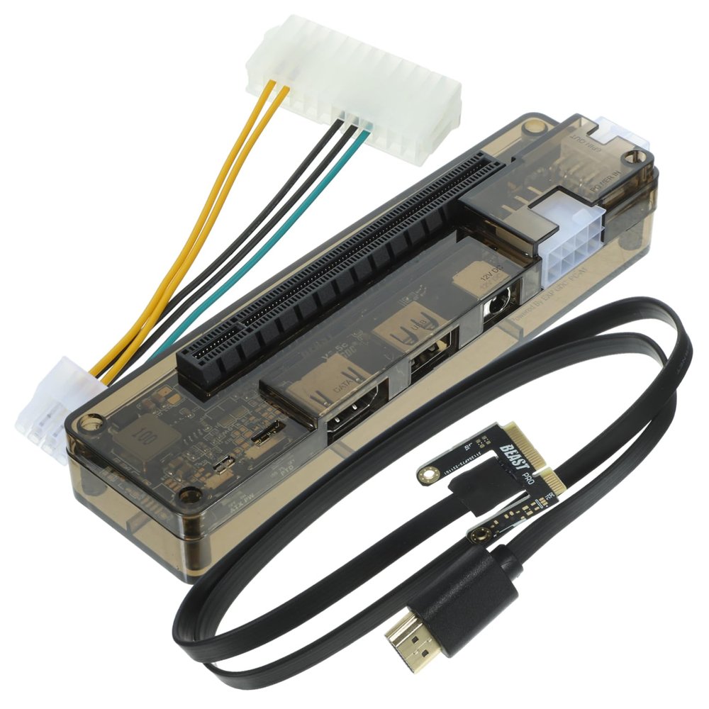 DirectNine Basics External Laptop Graphics Card Dock Pci Adapter Portable for Gaming PCB Construction Easy Setup Supports up to Random Style
