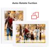 10.1 Inch Digital Photo Frame, Digital Picture Frame HD Touch Screen Smart Cloud Photo Frame with Type C 3.5mm Port, Max 32Gb Expandable (US Plug) view 3