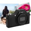 20x Zoom 4K 58MP HD Auto Focus Digital Camera with LCD Display External Mic and Tripod Support for People Looping Video Slow Motion and Live Streaming (Black) view 2