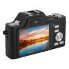 20x Zoom 4K 58MP HD Auto Focus Digital Camera with LCD Display External Mic and Tripod Support for People Looping Video Slow Motion and Live Streaming (Black) view 4
