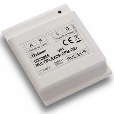 Alpha Communications DPM-G2 G2+ 4-Way Entry Panel Switcher; 1 Needed in G2+ System with Nexa Type Panels Only; for 2 to 4 Entrance Stations