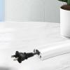 Floor Cable Cover, Electric Cable Cover for Floor | Soft PVC Fireproof Extension Covers for Floor, Floor Snuffer Self Adhesive Insulated, Prevents Tripping Risk view 2