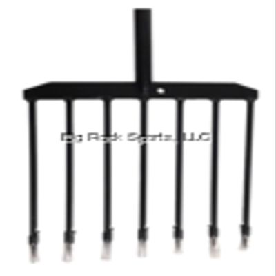 K&E STOPPER LURES Spear 7TINE / 1 Pack/Black