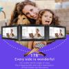 10.1 Inch Digital Photo Frame, Digital Picture Frame HD Touch Screen Smart Cloud Photo Frame with Type C 3.5mm Port, Max 32Gb Expandable (US Plug) view 4