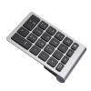 Naroote Number Pad for Laptop, Numeric Keypad for Laptop RF304 22 Keys Numeric Keypad USB 2.4G Numeric Keypads Mini Keyboard with Receiver (Iron Gray) view 2