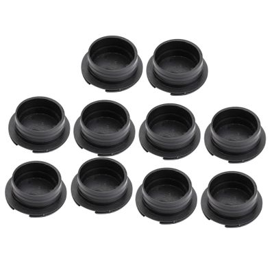 PHENOFICE 10pcs Desk Cable Hider Wire Cover for Computer Office Threaded Hole Covers Wire Management for Cord Organizer