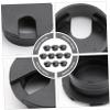PHENOFICE 10pcs Desk Cable Hider Wire Cover for Computer Office Threaded Hole Covers Wire Management for Cord Organizer view 3