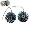 AYYDXRK Compatible with RX590 580 570 Armor OC Graphics Card Replacement Fan PLD10010S12HH(Double Ball Fan) view 1