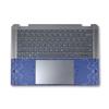 Laptop Skin Compatible with HP Spectre x360 14" (2024) - Blue Bandana - Premium 3M Vinyl Protective Wrap Decal Cover - Easy to Apply | Crafted in The USA by MightySkins view 2