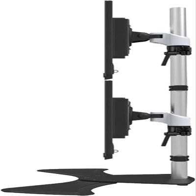 Dual Monitor Stand Independent Full Dynamic Monitor Stand Can Accommodate 2 Monitors, Up to A Maximum of 27 Inches